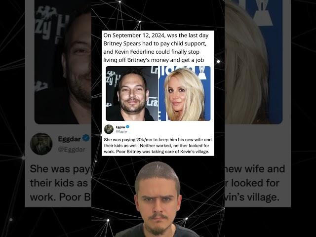 On September 12, 2024, was the last day Britney Spears had to pay child support, and Kevin Federline