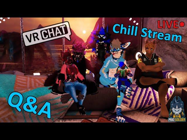 Let's Host A Q&A [Chilling In VRChat] | VRChat Livestream