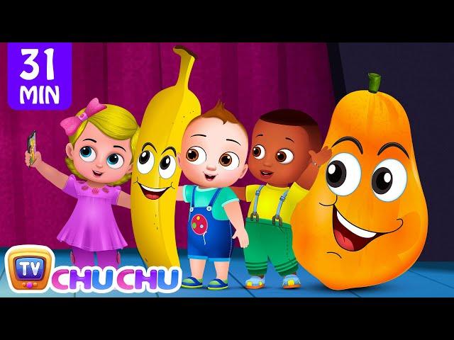 The Fruit Friends Nursery Rhyme with Baby Taku + More ChuChu TV Toddler Learning Videos for Babies