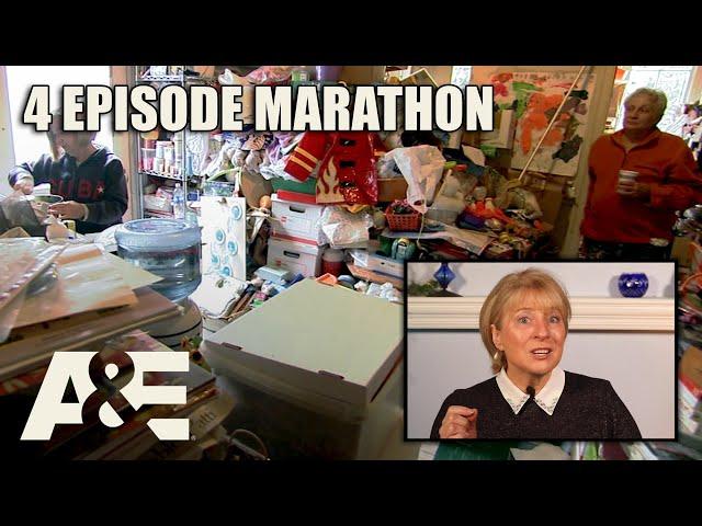 Hoarders Top Episodes MARATHON - Binge Them w/ Dorothy the Organizer! Part 6 | A&E