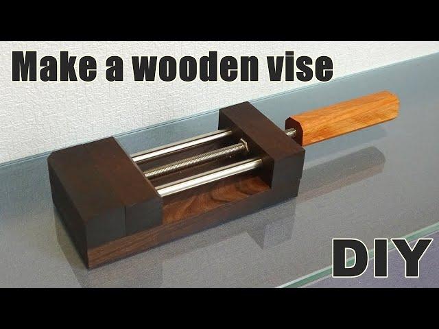 [DIY] woodworking Creating a wooden vise-convenient for fixing wood! ~