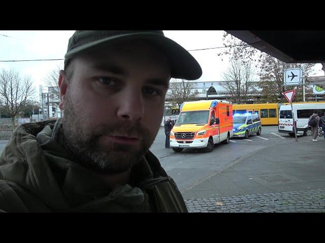 Vlog: Bedrohungslage + BMA in LVR-Klinik - 1. Livestream - THW gefilmt in Bonn am 01./02.11.24