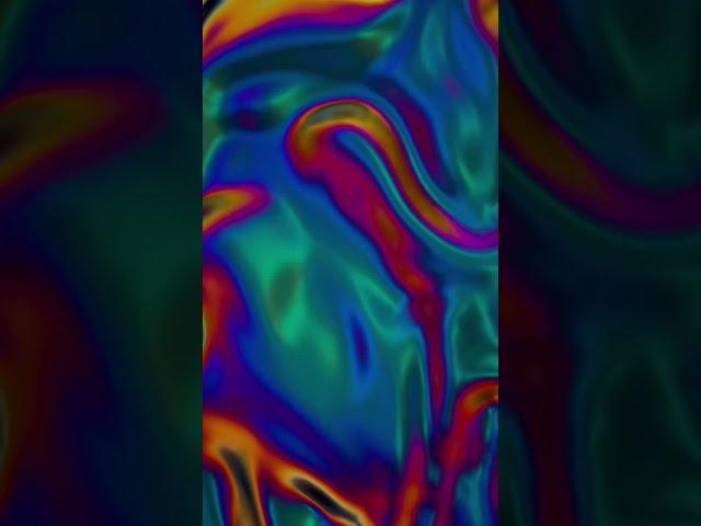 Liquid Plasma Flow Dark Rainbow Iridescent Motion Graphic Background Video for Edits (FREE DOWNLOAD)