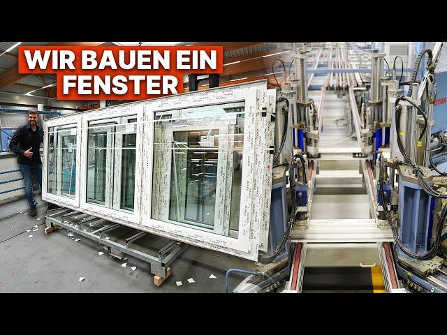 So werden in Deutschland FENSTER gebaut! - Im Werk von UP