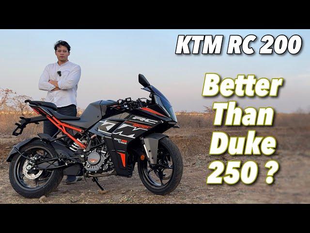 2024 KTM RC 200 Review - Better Than KTM Duke 250 ??