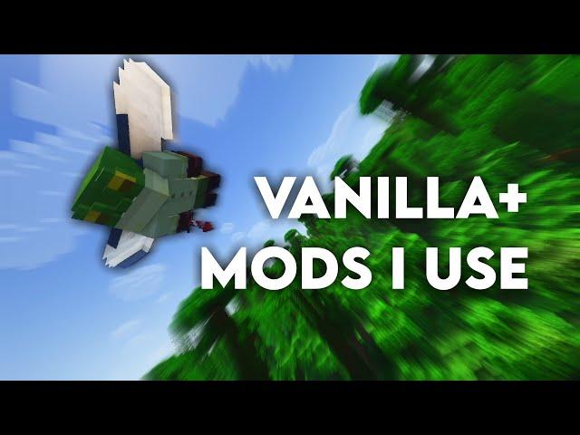 Vanilla+ Mods I use to enhance Minecraft 1.20.1