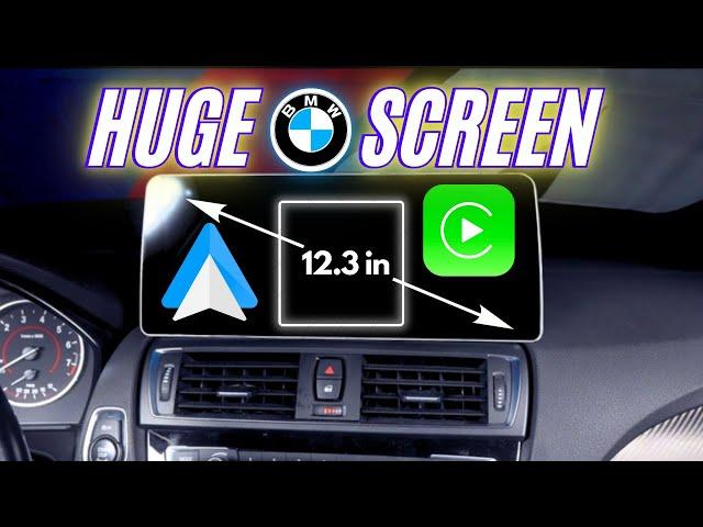 UPGRADE Your BMW Screen with Apple Carplay & Android Auto