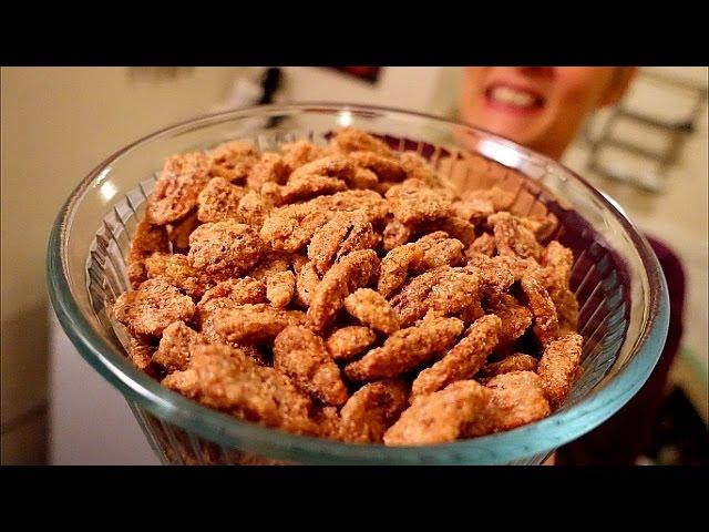 Candied Pecans - Easy Pecan Candy Recipe