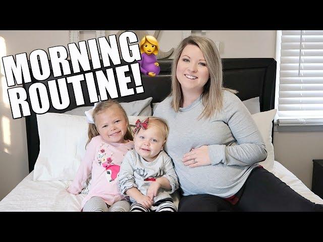 PREGNANT MOMMY MORNING ROUTINE | STAY AT HOME MOM