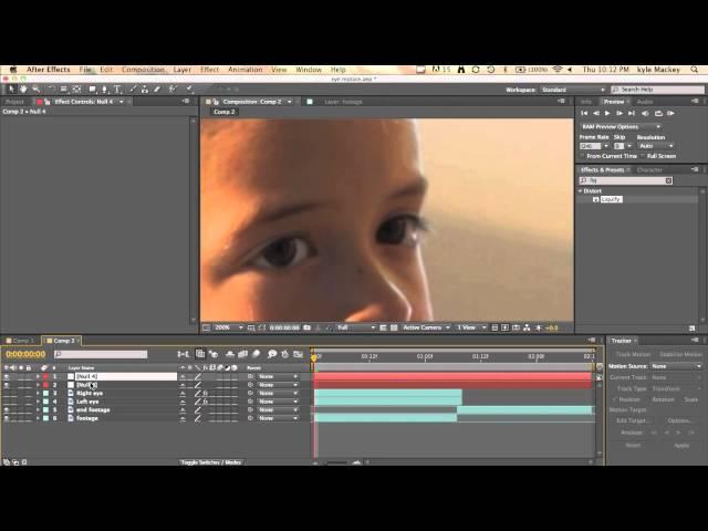 Adjust Eye Lines in After Effects