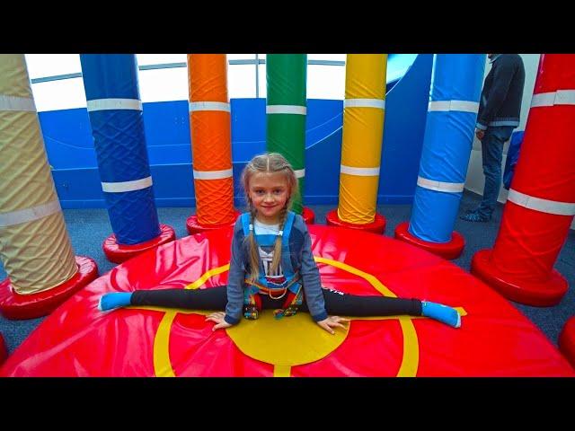 Indoor Playground for children in Play Center | Ярослава на Скалодроме | Tiki Taki Kids