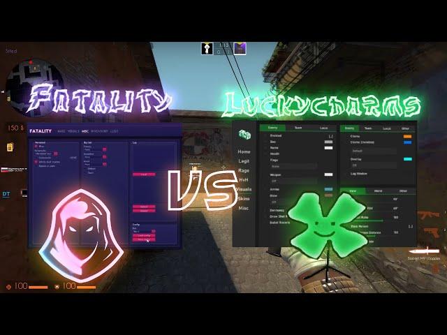 Fatality.Win Crack vs Luckycharms V4 | (free config in desc)