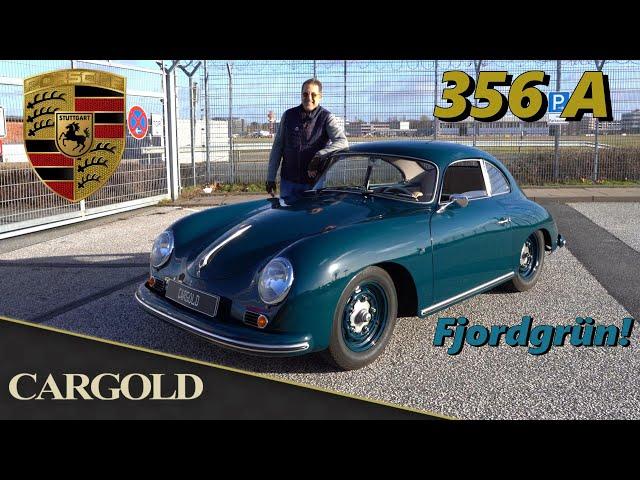 Porsche 356 A Coupé, 1957, wunderschöner Klassiker in ganz seltener Farbe: Fjordgrün