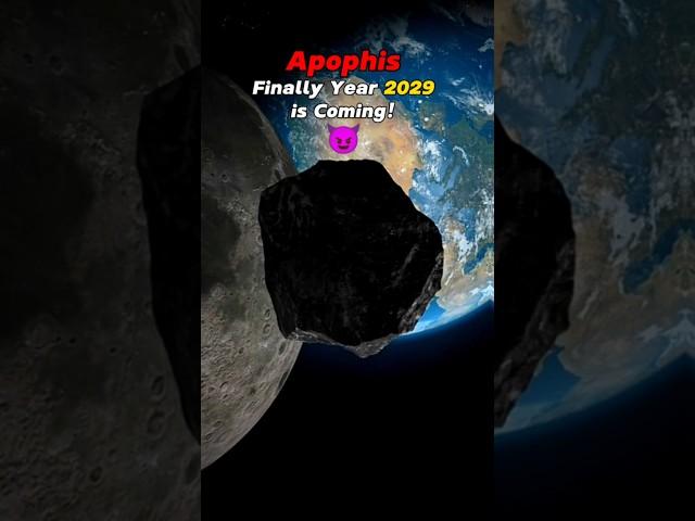 Earth vs Apophis Asteroid 2029 #shorts #space #earth #asteroid #edits #universe