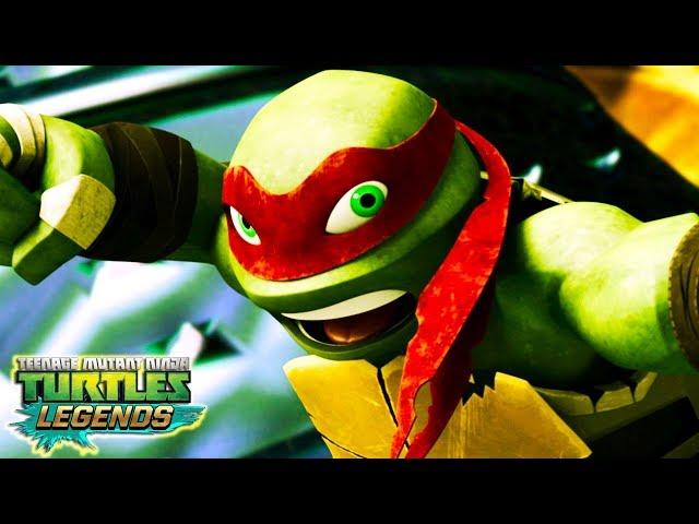 ЧЕРЕПАШКИ НИНДЗЯ новая серия по игре teenage mutant ninja turtles legends