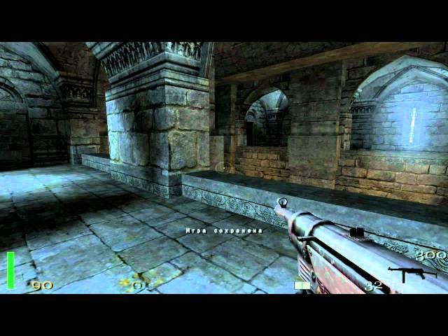 Return to castle Wolfenstein mission 2 part 4 (church) with secrets