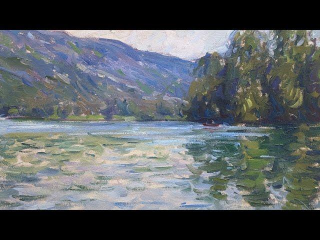 Kyle Buckland Artwork Slideshow Presentation Plein Air Landscape River Painting Impressionism Art