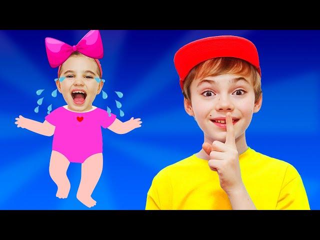 Baby Don't Cry + MORE | Nick and Poli - Nursery Rhymes & Kids Songs