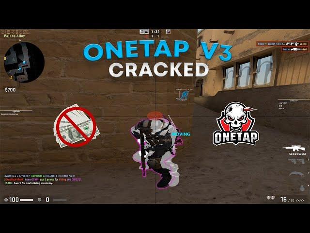 Onetap v3 CRACKED!! TAPS ALL CHEATS! (FREE DLL + CFG)