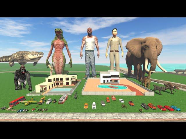 All NEW CHEAT CODE Crocodile Gorila Zebra | Funny Gameplay Indian Bikes Driving 3d 