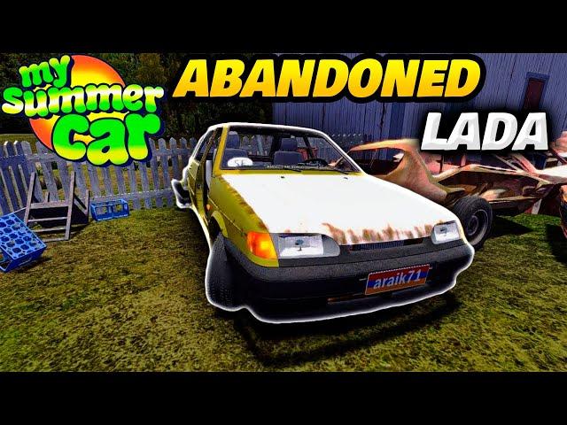 FOUND AN ABANDONED LADA 2114  I My Summer Car