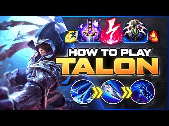 HOW TO PLAY TALON SEASON 14 | BEST Build & Runes | Season 14 Talon guide | League of Legends