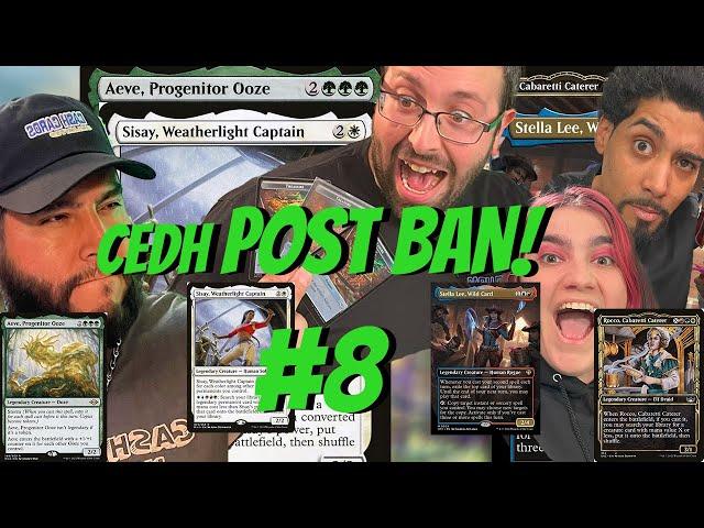 MTG cEDH Gameplay | Commander + friends  | re: RC  bans | ft. Raymond, Josh, Kee and Nelly CCU ep 8