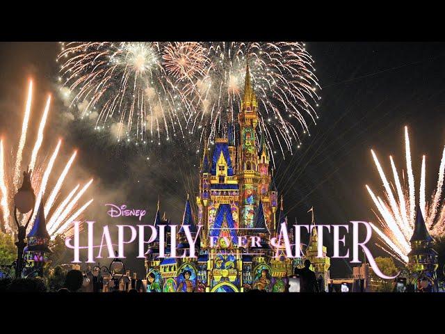 Disney's Happily Ever After 2024 - Magic Kingdom Fireworks 4K