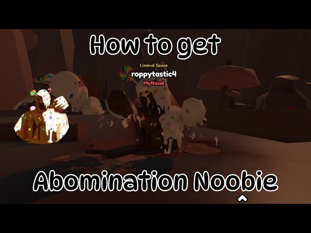 How to get Abomination Noobie in Find The Noobies Morphs (Roblox)