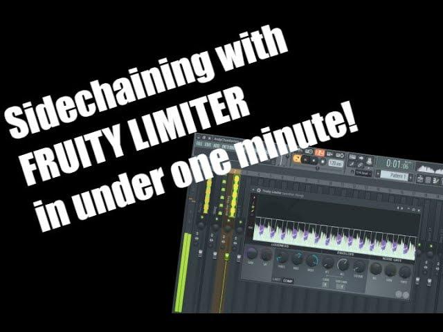 Sidechaining with fruity limiter in less than 1 minute (the best way to sidechain in my opinion)