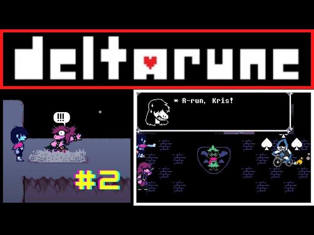 DELTARUNE GAMEPLAY (PART-2)!!! | "Entering the Abandoned Town"