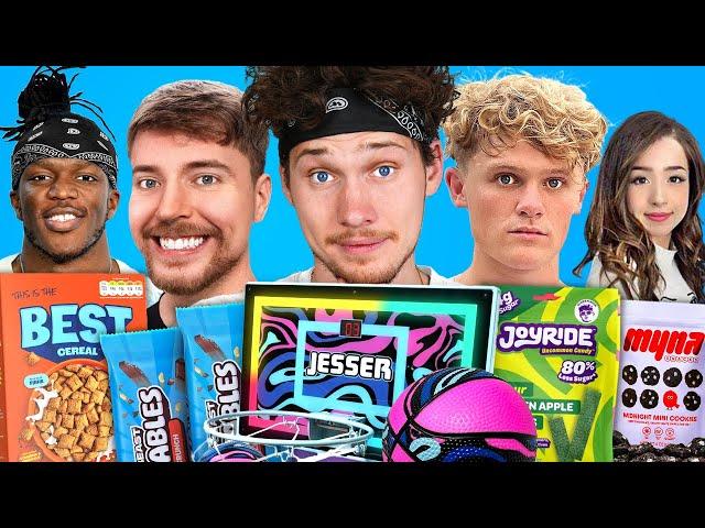 Rating YouTuber Products (Ryan Trahan, MrBeast, Sidemen)