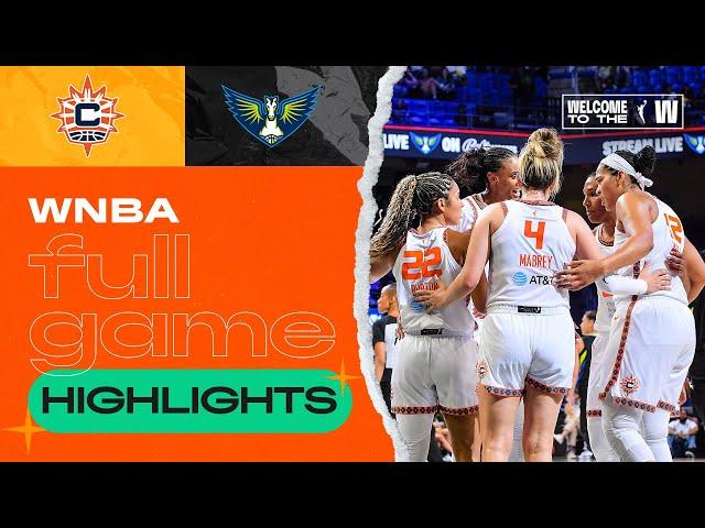 Connecticut Sun vs. Dallas Wings | FULL GAME HIGHLIGHTS | August 16, 2024