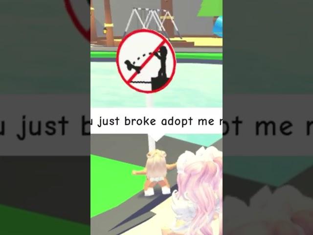 This girl was bullying noobs so i roasted her in adopt me…#shorts