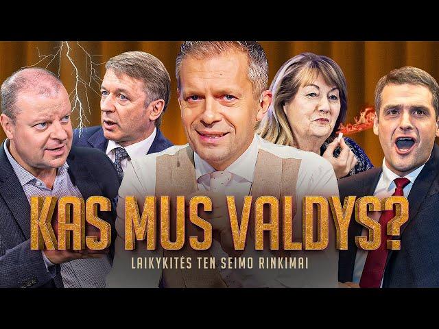 Laikykitės Ten su Andriumi Tapinu | SEIMO RINKIMAI | Kas mus valdys? | Laisvės TV | Rinkimai 2024