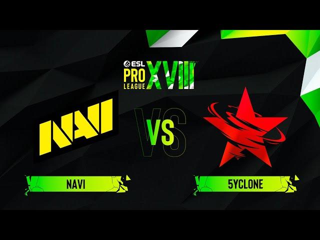 NaVi vs. 5yclone - Map 1 [Inferno] - ESL Pro League Season 18 - Group C