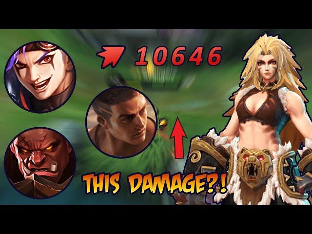 HOW TO EASILY COUNTER META FIGHTER USING MASHA! THE SECRET BUILD TO GET MAX DAMAGE -24STRANGERS MLBB