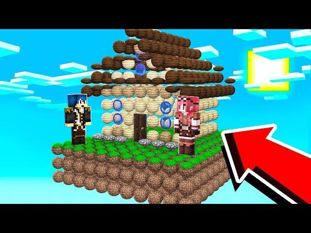 COSTRUIRE UNA CASA CON I BLOCCHI TONDI SU MINECRAFT! w/TheMark