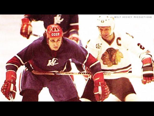 Chicago Blackhawks vs Soviet Wings Superseries 1975-1976 ALL GOALS