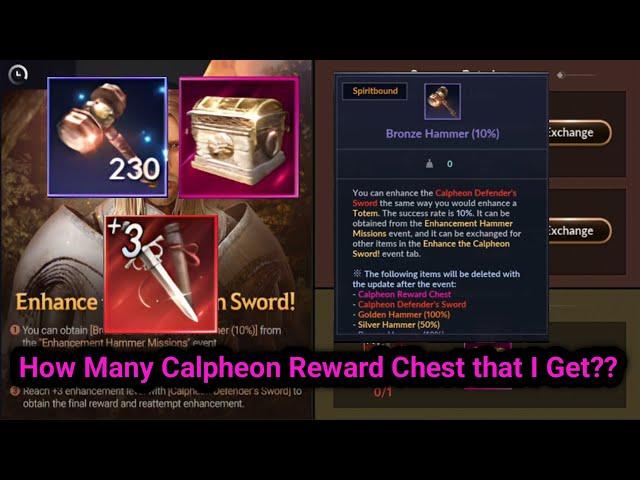 Enhance Calpheon Defender's Sword with Broken Hammer (10%) | Black Desert Mobile