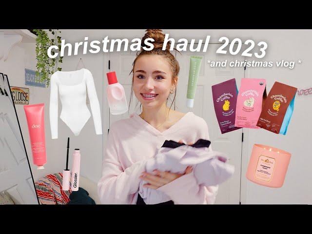 what i got for christmas 2023 *christmas haul +  day vlog*