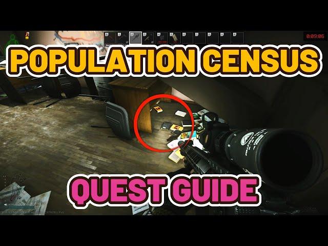 Population Census Quest Guide - Streets of Tarkov  #escapefromtarkov #tarkov