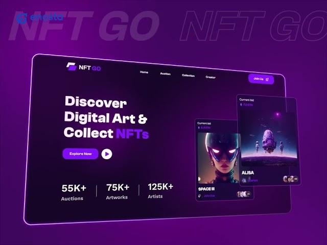 Website Promo Video | NFT GO - Discover Digital Art & Collect NFTs