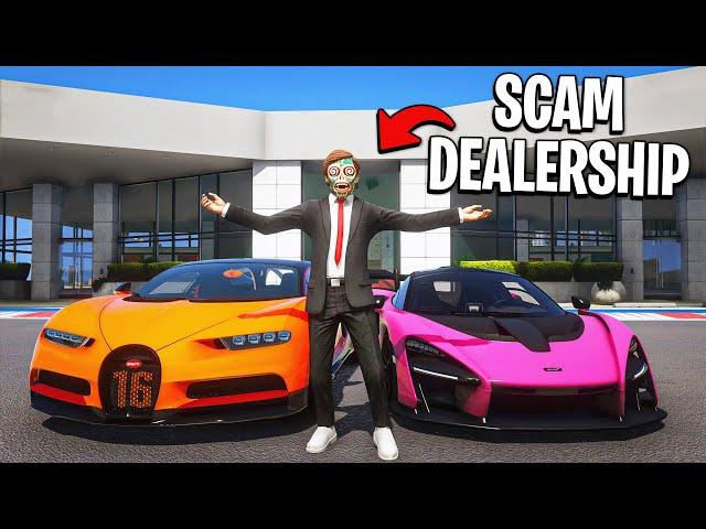 Opening a Scam Car Dealership in GTA 5!