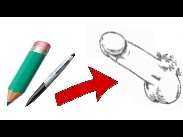 ▶ ️How to draw a beautiful dick ◀ ️ Guide ️ Life hack ️