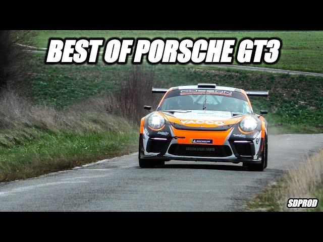 BEST OF PORSCHE RALLYE 2024 - 991 GT+ | 997 GT+ | 996 GT3 | FLAT 6 PURE SOUNDS