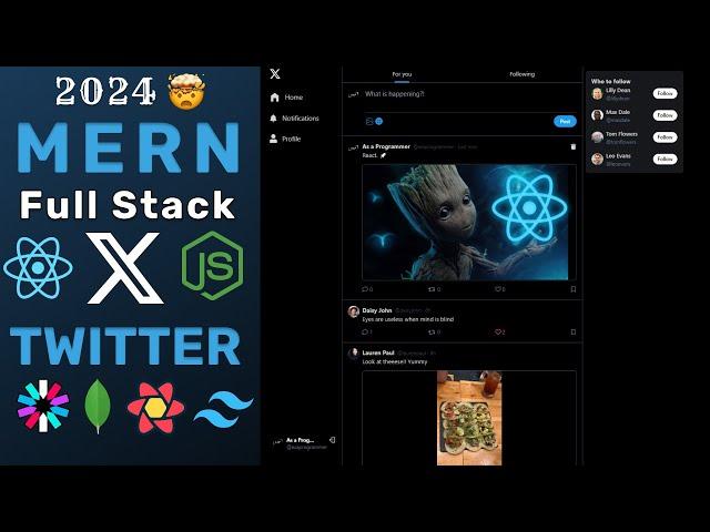 MERN Stack Twitter: Build and Deploy a Full Stack Twitter Clone with React, Node.js and MongoDB