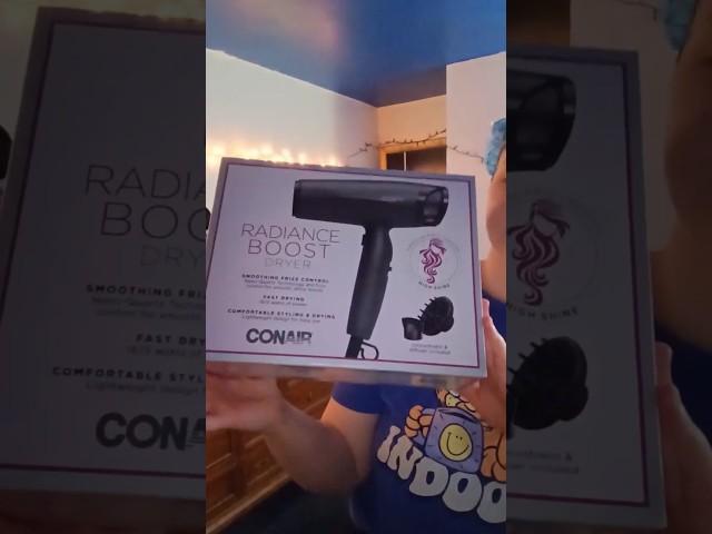 Conair Radiance Boost Dryer complimentary from BzzAgent and Conair #bzzagent #conair #complimentary