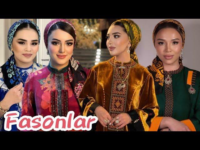 Taze trend moda koynek fasonlar 2024 | Women dresses | instagram turkmen fason nusgaslar