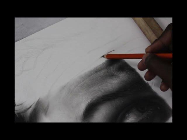 DRAWING FOLDS ON A FOREHEAD